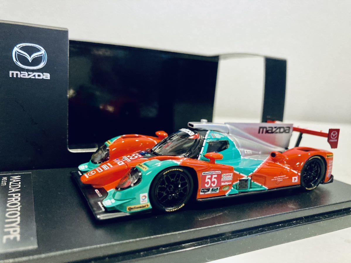 【送料無料】1/43 マツダ特注 マツダ プロトタイプ (MZ2.0-T) #55 2016 IMSA 6Hours of Watkins Gren 25th Anniversary scheme_画像1