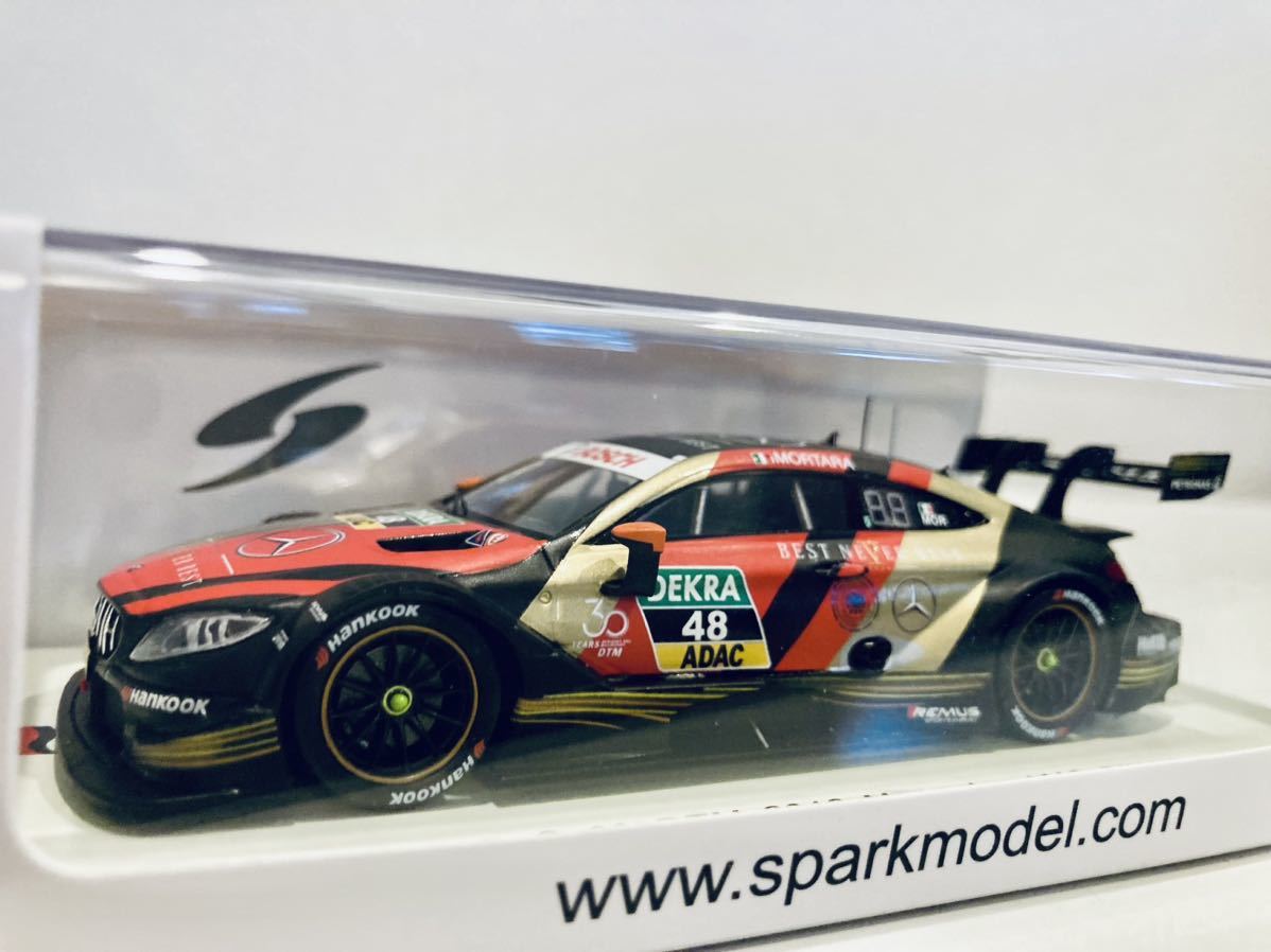 【送料無料】1/43 Spark Mercedes Benz メルセデス AMG C 63 Mercedes AMG DTM Team HWA #48 E.モルタラ BEST NEVER REST DTM 2018