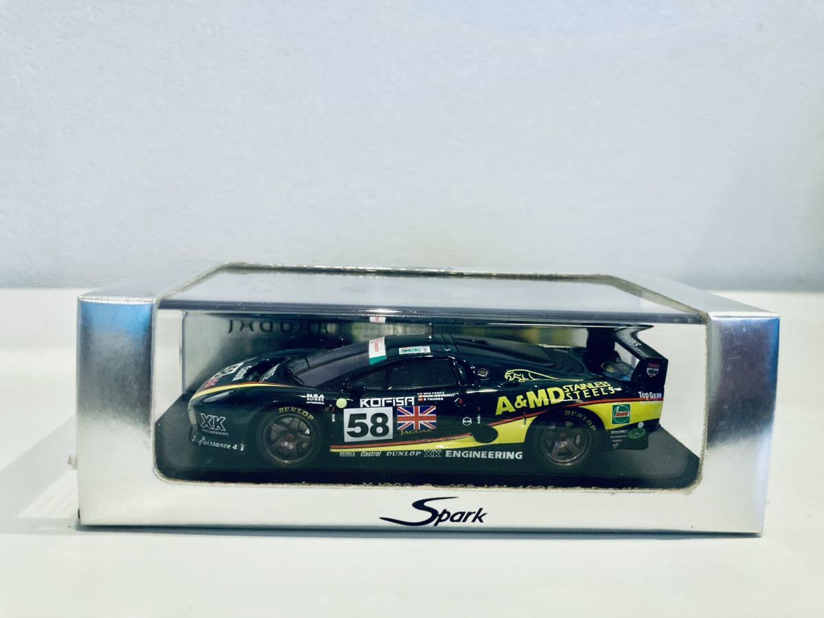 【送料無料】1/43 Spark ジャガー XJ220 C #58 Le Mans 1995_画像4