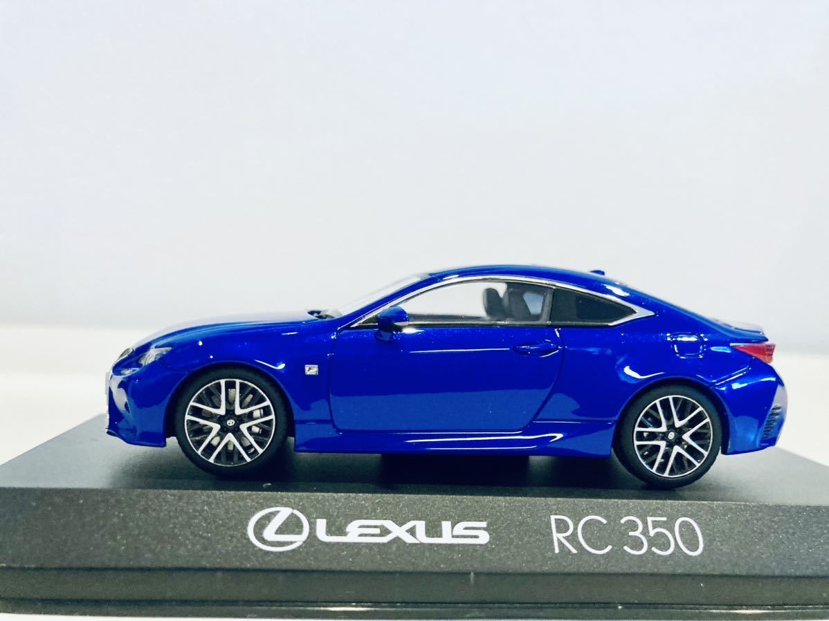 【送料無料】1/43 京商 LEXUS レクサス RC 350 F SPORT Heat blue CL_画像5