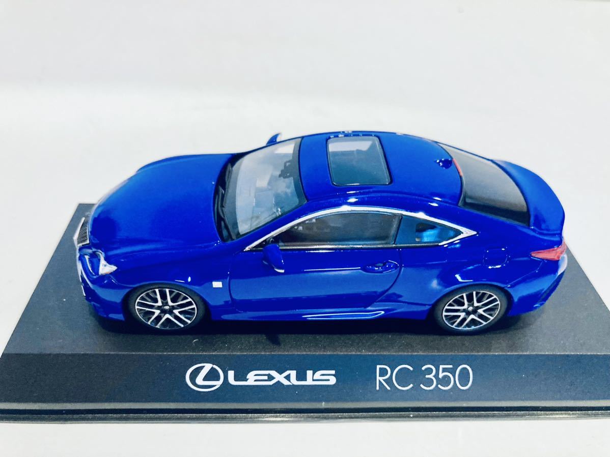 【送料無料】1/43 京商 LEXUS レクサス RC 350 F SPORT Heat blue CL_画像8