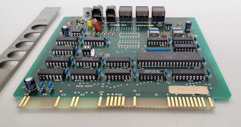 X68000専用 CZ-6BM1 SHARP純正 MIDIインターフェースボード 動作確認済み_画像5