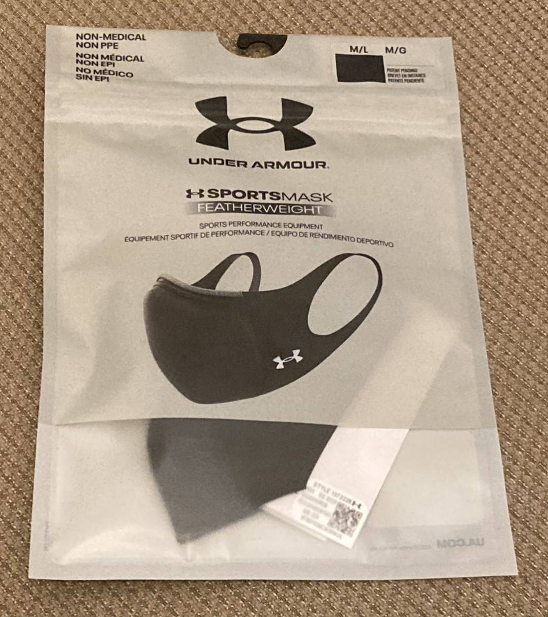 ★アンダーアーマー スポーツマスク M/L UNDER ARMOUR フェザーウエイト ★_画像1