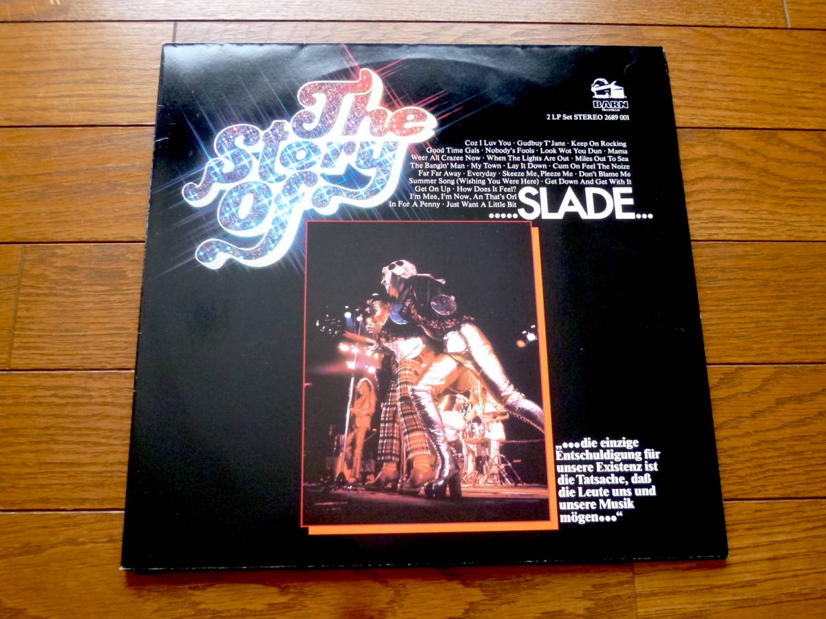 LP SLADE / THE STORY OF SLADE 2枚組 _画像1