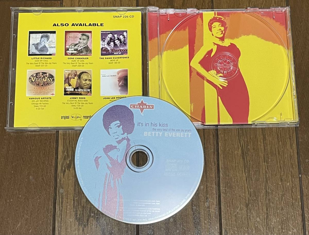 It's in His Kiss: The Very Best of the Vee-Jay Years ベティエヴェレット エルヴィスコステロカヴァー曲収録！ 60'S R&B SOUL GIRL POPS_画像3