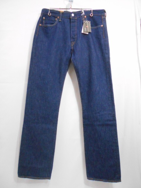 71 送80サ 0115$D14 Levi's リーバイス WHITE OAK CONE DENIM ホワイトオーク コーンデニム 00501-2453 USA製 サイズW34 未使用