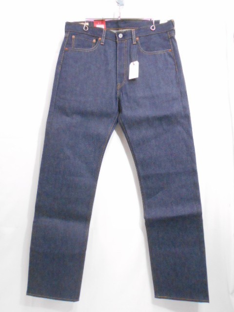 71 送80サ 0121$D17 Levi's リーバイス 150周年記念限定 501 セルビッジ デニム ジーンズ リジット 00501-3429 サイズW34 未使用