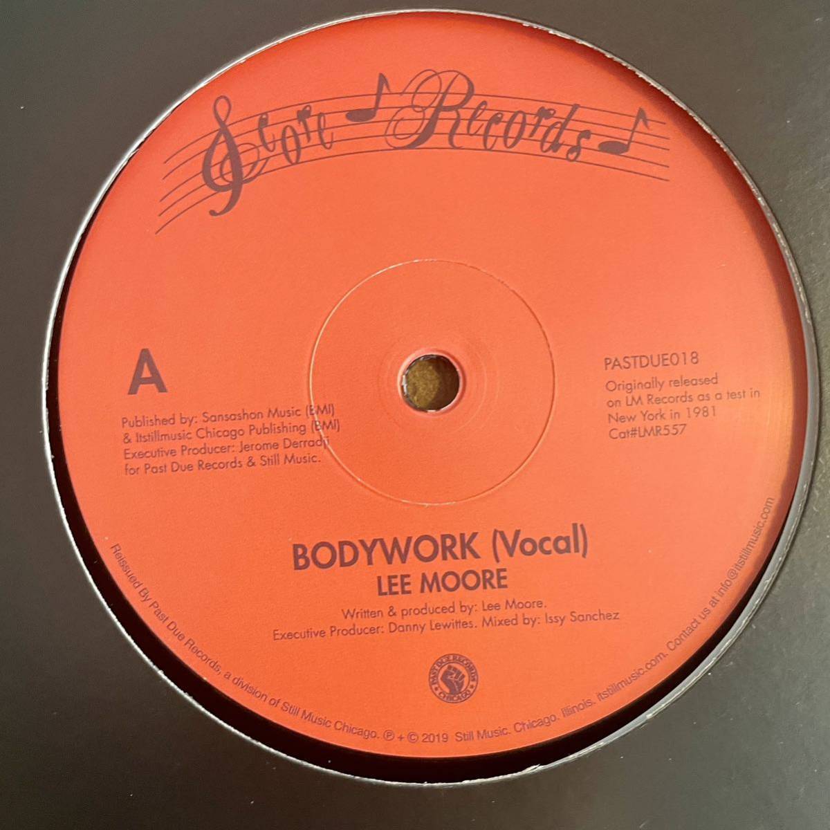 【 激レア Gospel Disco / Boogie 】Lee Moore - Bodywork / inst. Jerome Derradji The American Boogie Downの画像1