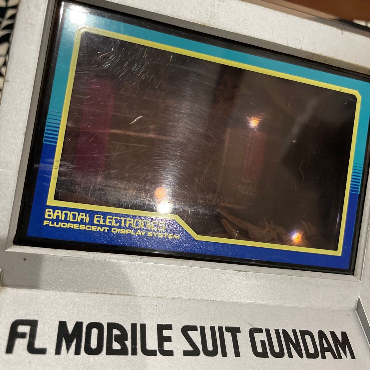 当時物　作動品　 「FL MOBILE SUIT GUNDAM」 機動戦士ガンダム BANDAI ELECTRONICS FLUORESCENT DISPLAY SYSTEM_画像4