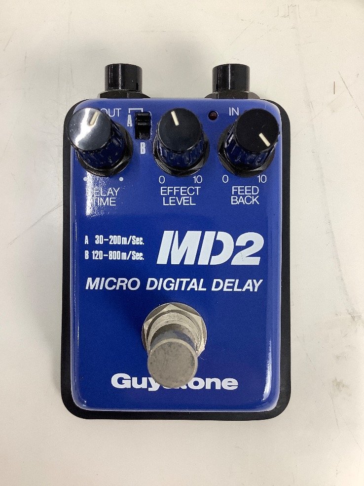 Guyatone グヤトーン MD2 MICRO DIGITAL DELAY エフェクター 通電のみ確認済 ACBF ジャンク品_画像1