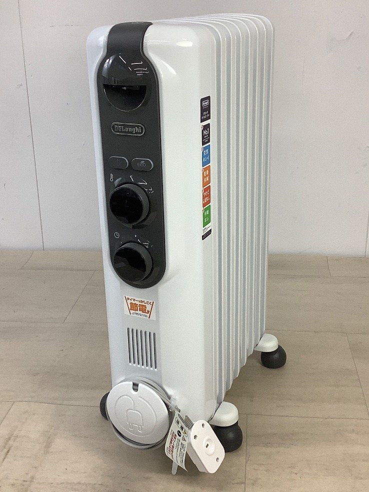 デロンギ オイルヒーター アミカルド RHJ35M0812-DG 製造年不明 30分以上の動作確認済 ACBF 中古品_画像1