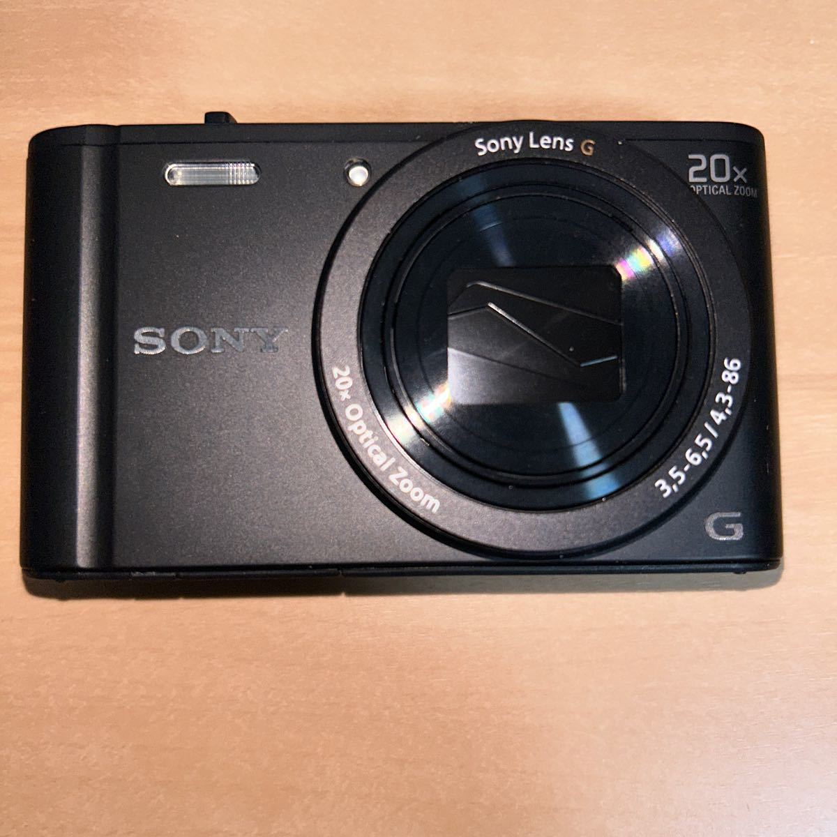 【美品】SONY Cyber-shot DSC-WX350 ソニー サイバーショット コンパクトデジタルカメラ ブラック _画像1