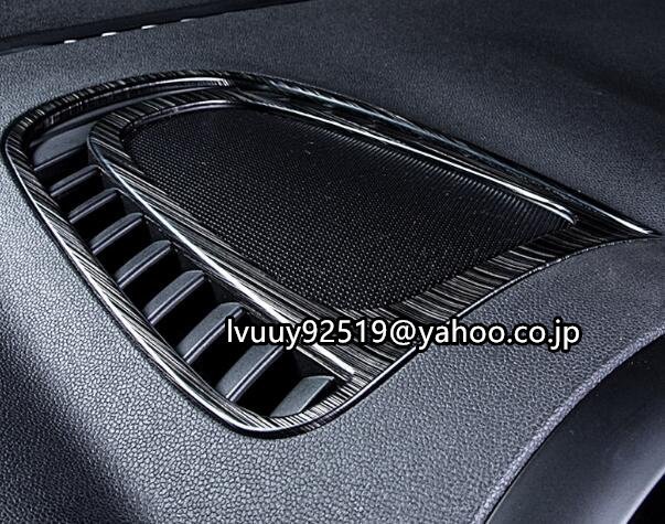 BMW mini F60 専用 インパネ スピーカー ガーニッシュ 3色可選択　ステンレス_画像2
