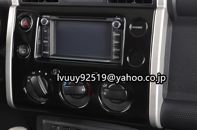 トヨタ・FJクルーザー GSJ15W型専用 インテリア コンソール 　カバー 2色可選_画像3