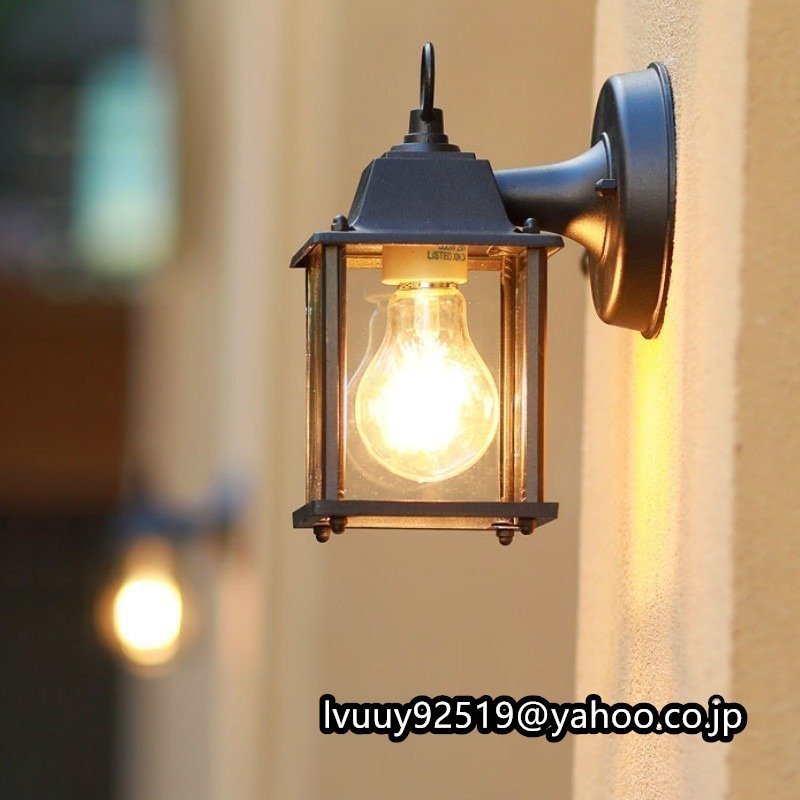  ornament lighting LED correspondence antique wall lamp bracket light retro manner entranceway light waterproof porch light 