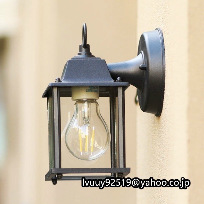  ornament lighting LED correspondence antique wall lamp bracket light retro manner entranceway light waterproof porch light 