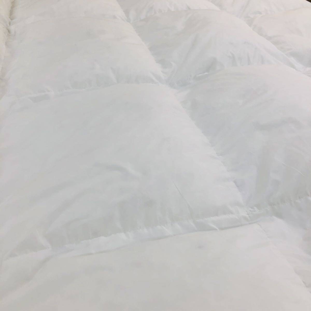 羽毛布団 キング ニューゴールド 白色 日本製 230×210cmの画像3