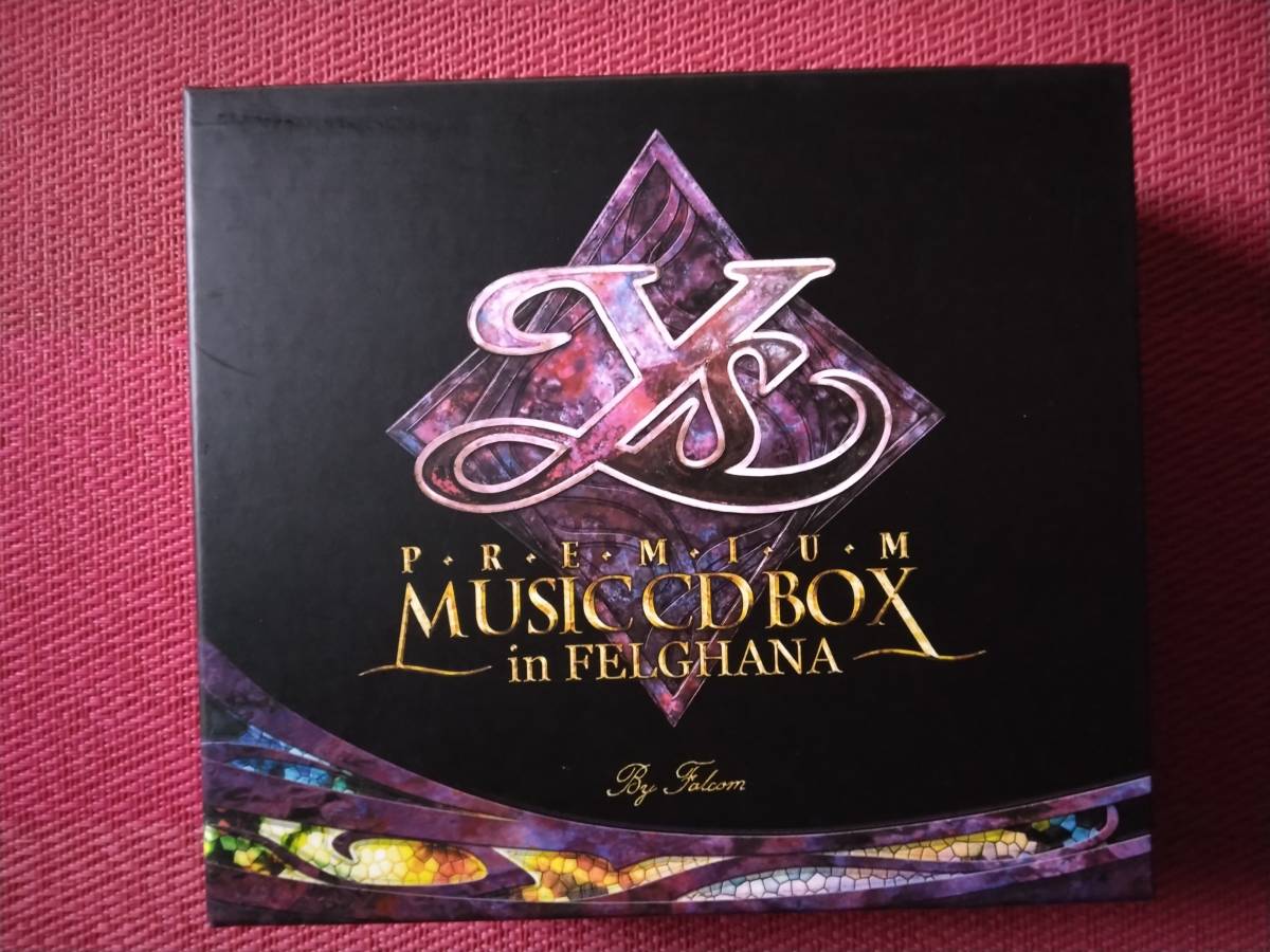 イース PREMIUM MUSIC CD BOX ～in FELGHANA～ イース フェルガナの誓い CD8枚組_画像1