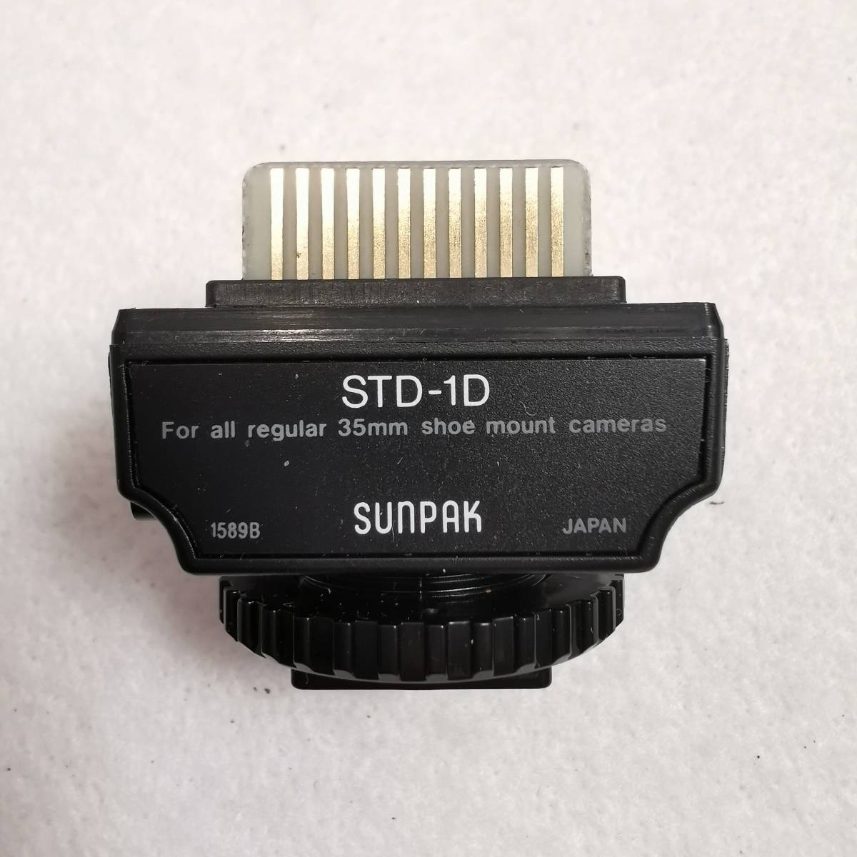 USED◆サンパック SUNPAK auto DX 12R リングフラッシュ リングストロボ NE-2D / STD-1D ケース付き◆発光確認済/現状出品/経年品_画像7