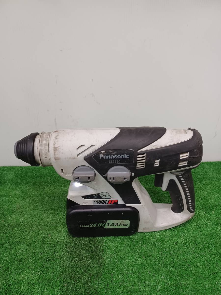 【中古品】Panasonic(パナソニック) 28.8V充電ハンマードリル EZ7880LP2S-B 電動工具/ITEP3NQSKX2T_画像2