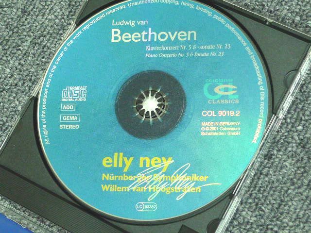 Elly Ney エリー・ナイ　ベートーヴェン：ピアノ協奏曲 第5番、ほか_画像2