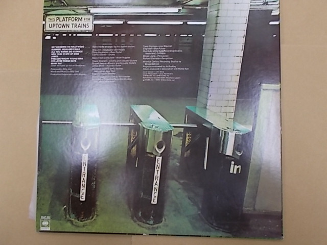 ●本人直筆サイン入り/BILLY JOEL ビリー ジョエル/ TURNSTILES ニューヨーク物語/LP_画像3