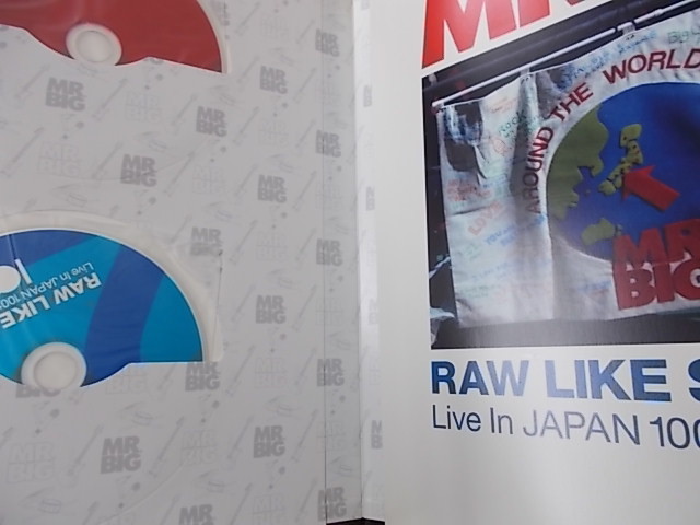 * Mr.Big Mr. big / RAW LIKE SUSHI low Like ssi100 Live In JAPAN live in Japan /2DVD 2CD