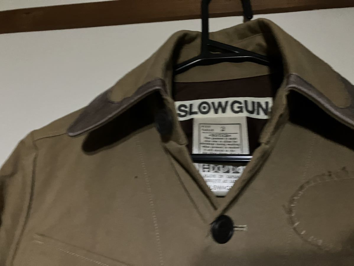 SLOW GUN スロウガン　サファリジャケット　2 M？　ミリタリーコート_画像3