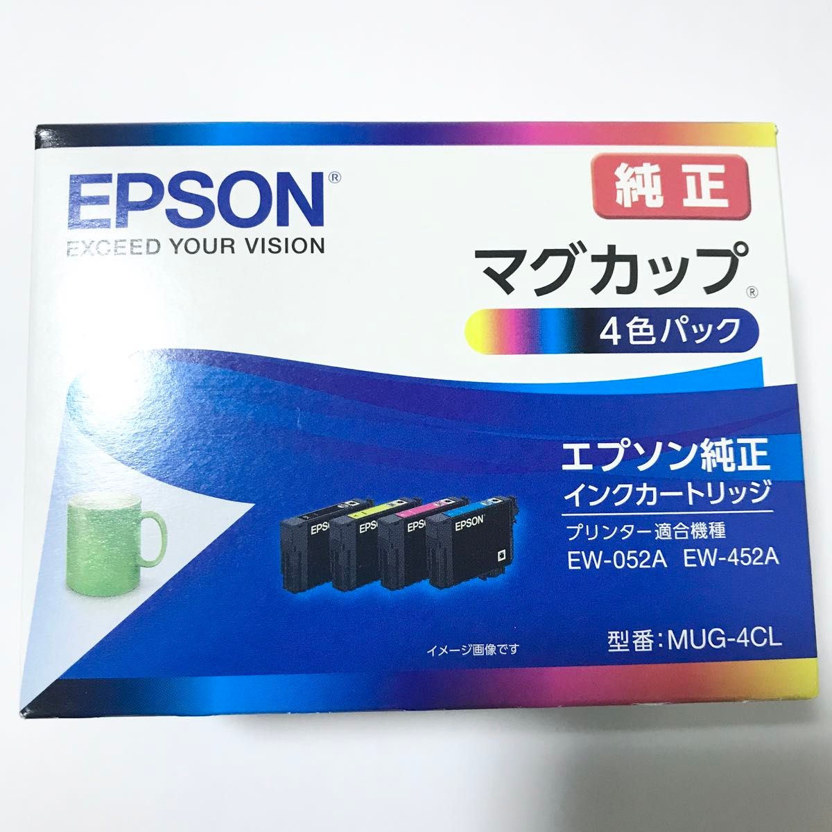 EPSON エプソン MUG-4CL マグカップ インクカートリッジ　純正