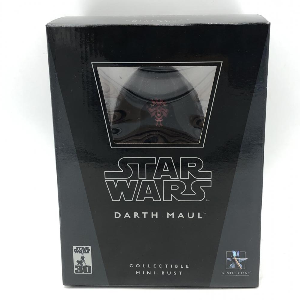 【中古】開封 中未開)ジェントルジャイアント STAR WARS ダース・モール ミニバストシリーズ 胸像 初回限定生産[240019371325]の画像1