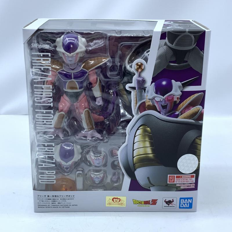 【中古】未開)BANDAI S.H.Figuarts ドラゴンボールZ フリーザ 第一形態&フリーザポッド バンダイ[240019426533]_画像1