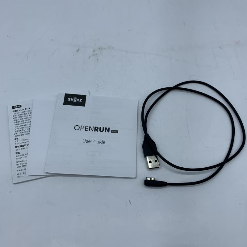 【中古】SHOKZ OPENRUN ワイヤレス骨伝導イヤホン 2022年[240019435325]の画像5