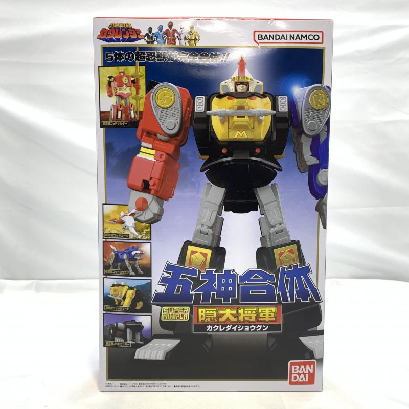 【中古】未開)BANDAI 忍者戦隊カクレンジャー 五神合体 隠大将軍&ツバサマルセット スーパーミニプラ [240019440632]_画像1