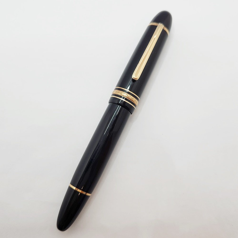 TO1 モンブラン MONT BLANC 万年筆 マイスターシュテュック MEISTERSTUCK No.149 4810 ペン先 14C 585 筆記未確認_画像3