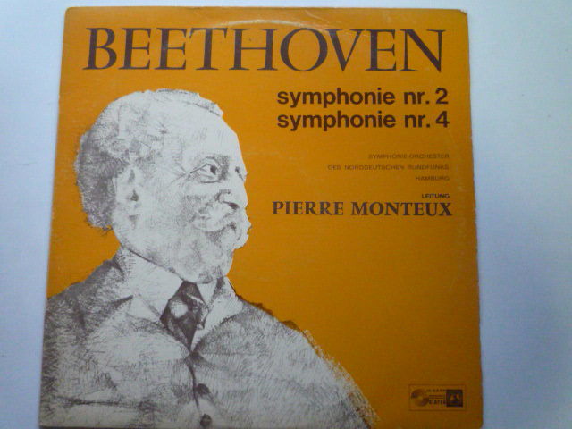 SC12 独Concert Hall盤 ベートーヴェン/交響曲2、4番 モントゥー/NDR-SO_画像1