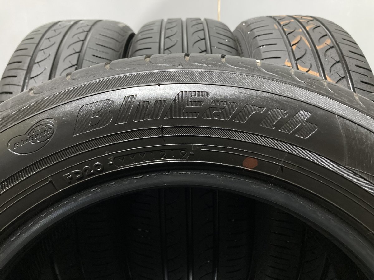 YOKOHAMA BluEarth 205/60R16 16インチ 夏タイヤ 4本 19年製 ジューク ノア ヴォクシー ステップワゴン等　(MTA612)_画像8