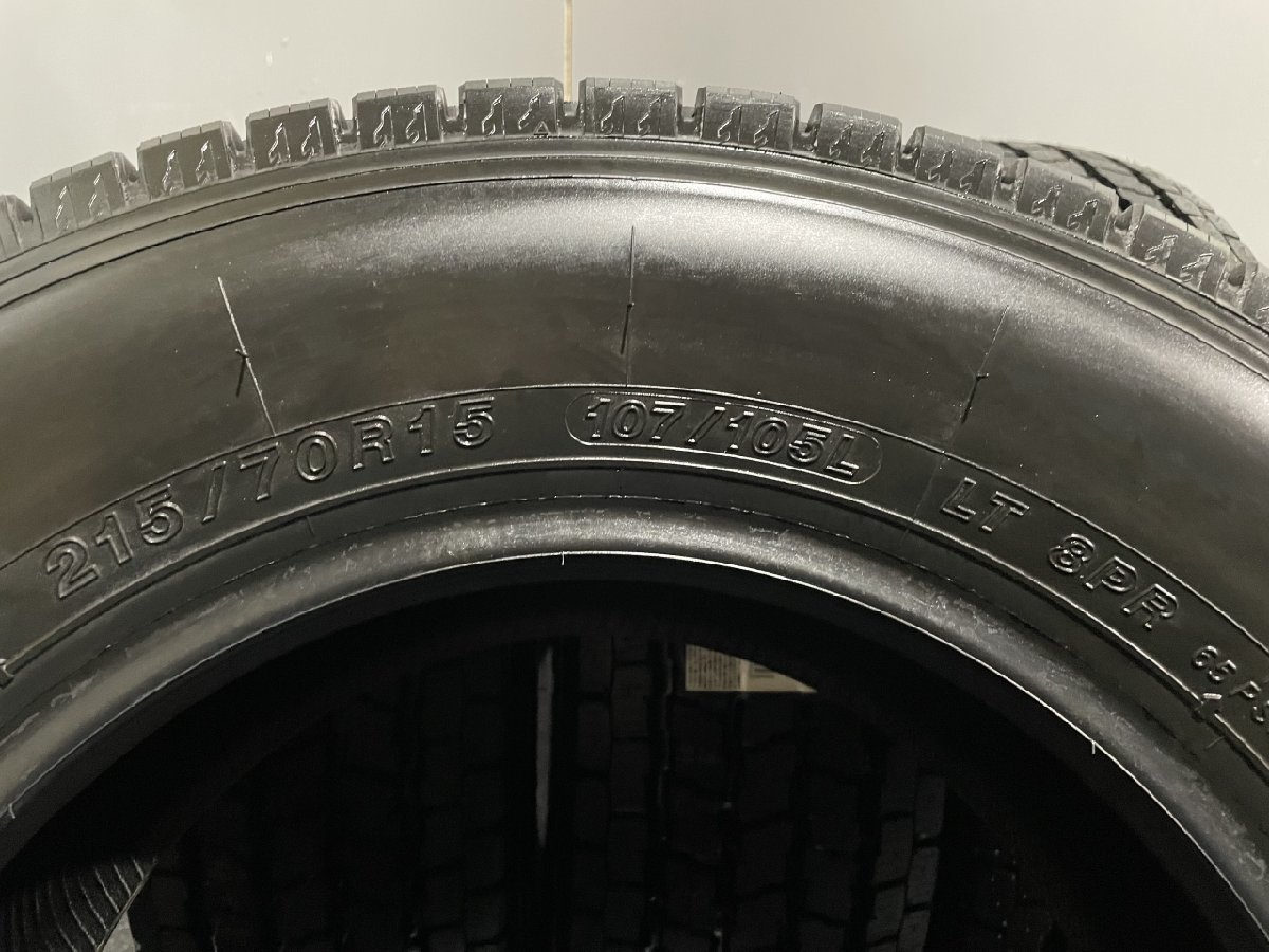 新品 YOKOHAMA ice GUARD iG91 215/70R15 107/105L LT 8PR 15インチ スタッドレス 4本 21年製 ハイエース等　(MTZ03)_画像9