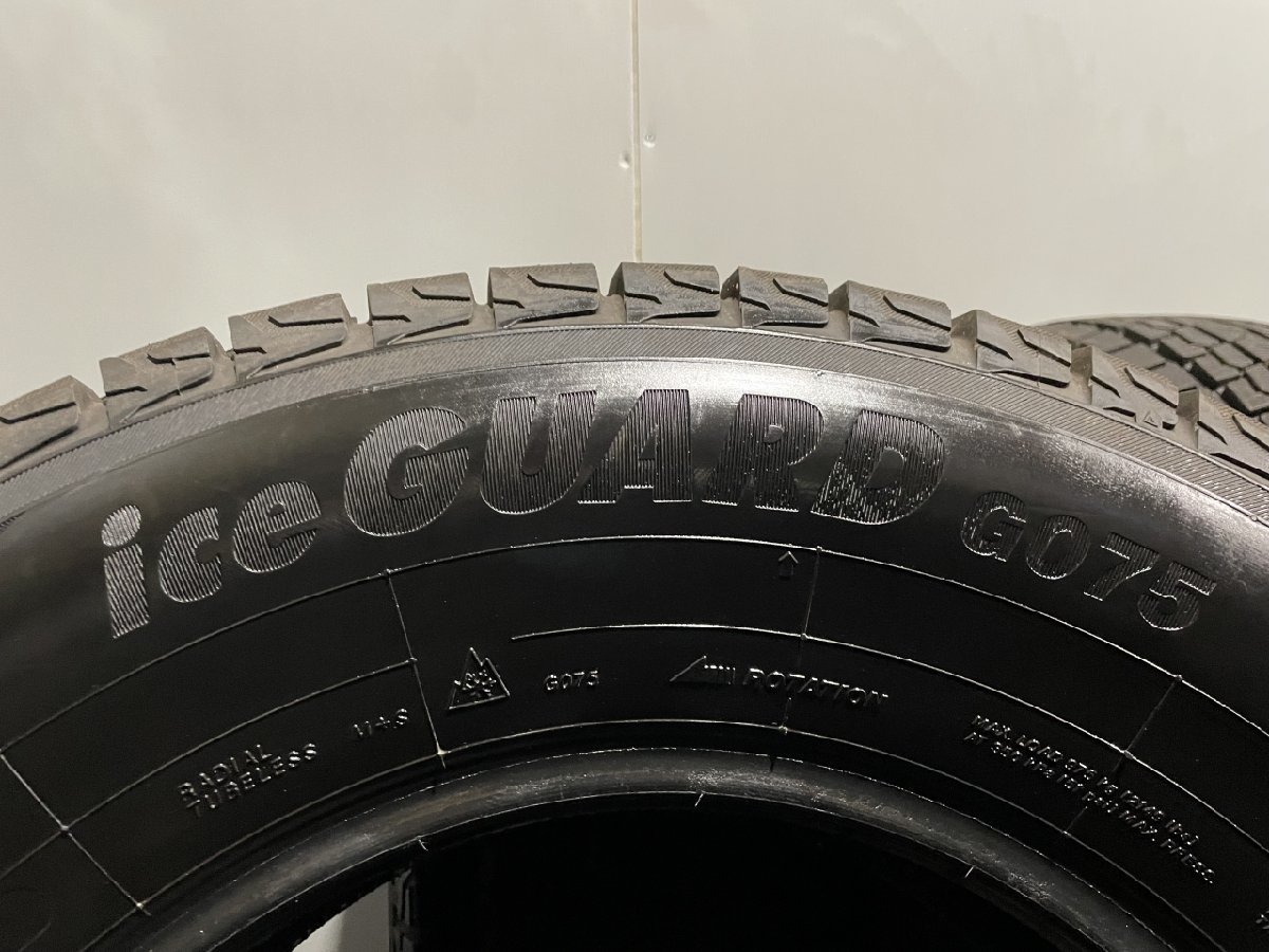 走行短め YOKOHAMA ice GUARD G075 245/70R16 16インチ スタッドレス 4本 19年製 ビッグホーン テラノ ホライゾン等　(MTW60)_画像8