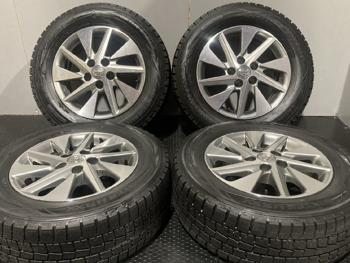 【DUNLOP WM01 215/65R16】スタッドレス【トヨタ 20アルファード ハイブリッド 純正ホイール 16インチ 6.5J5HPCD114.3+33】　(MTF575)_画像1