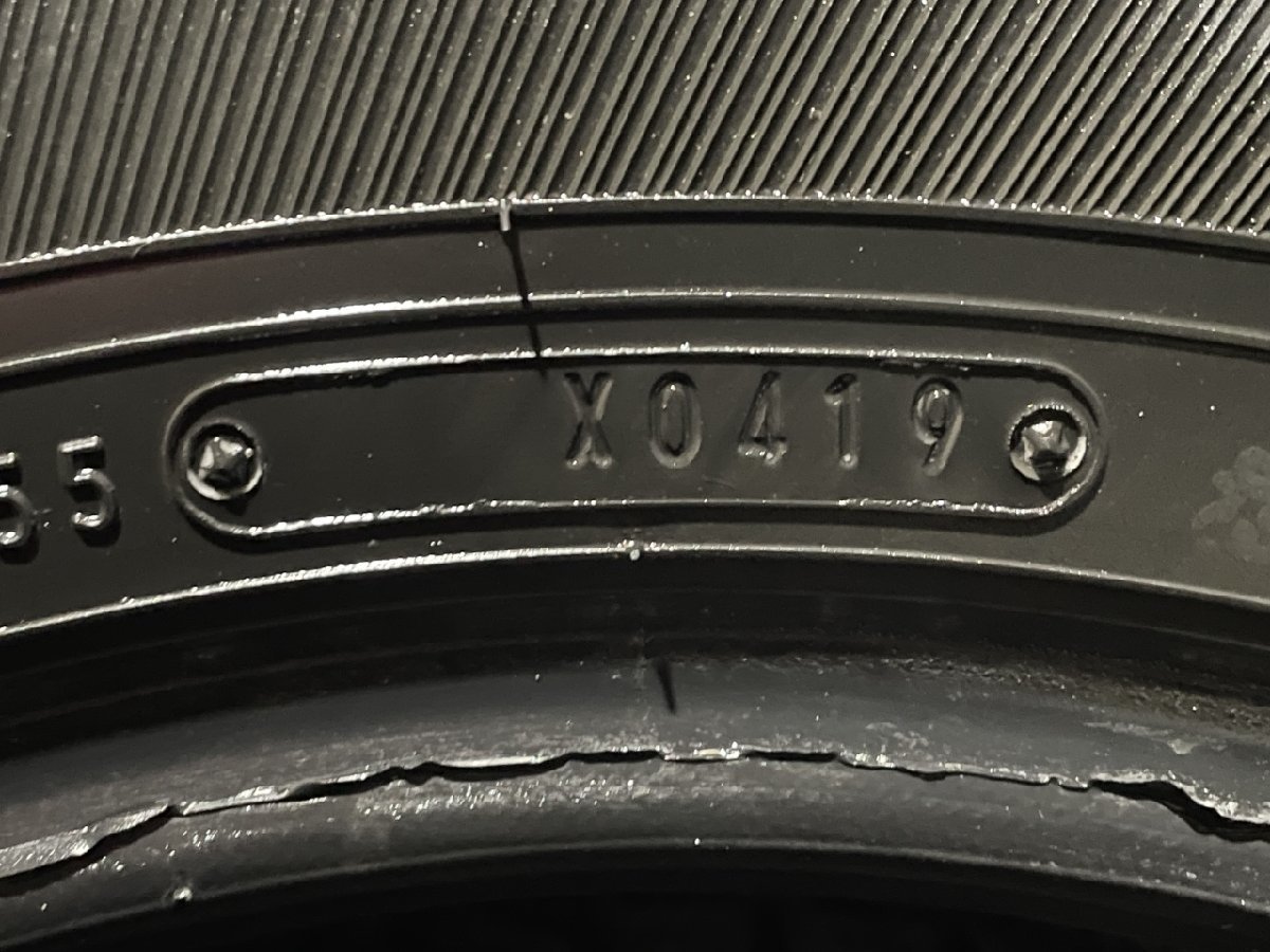 GOODYEAR ICENAVI CARGO 195/80R15 107/105L LT 15インチ スタッドレス 4本 19年製 バリ溝 ハイエース キャラバン等　(TA980)_画像10