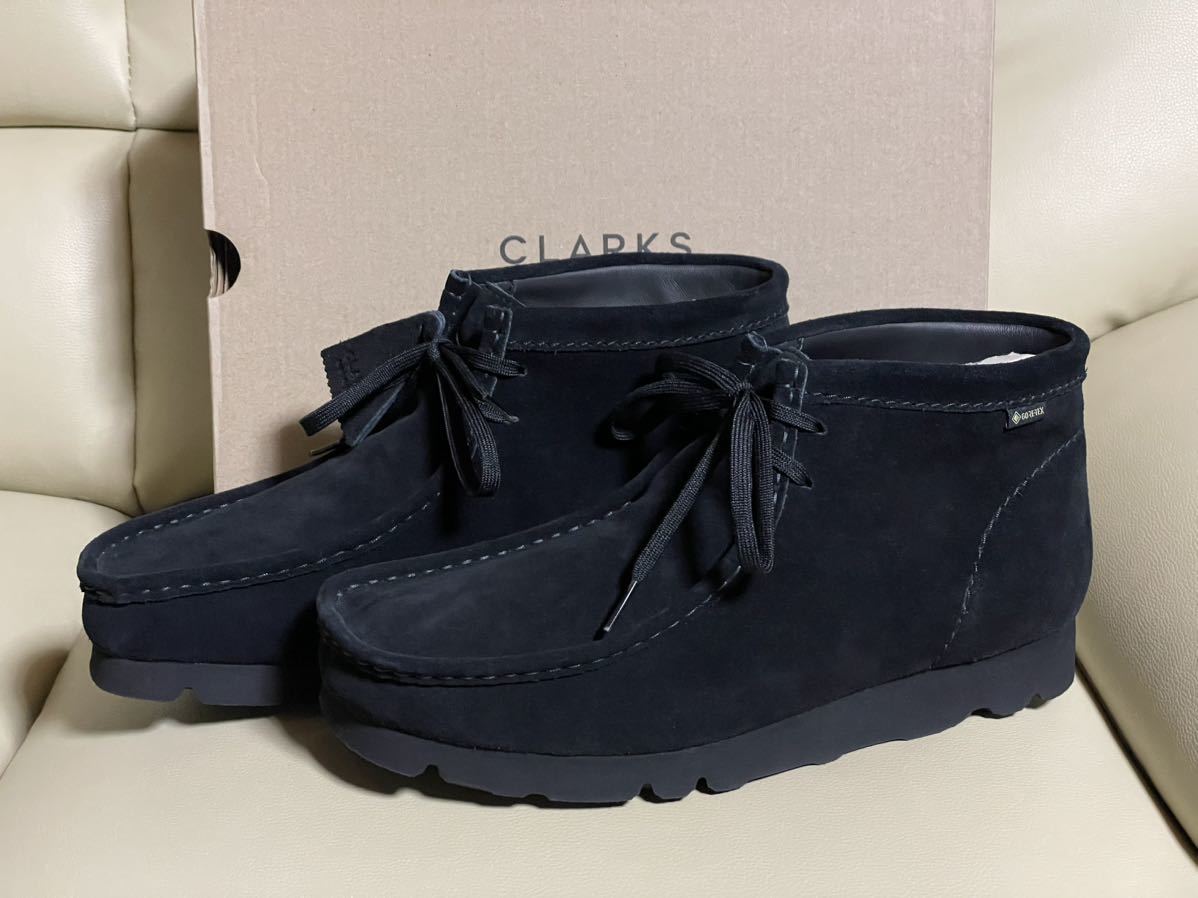 CLARKS ORIGINALS / Clarks original zWallabee BT GTX /wala Be boots Gore-Tex black suede UK10 trying on only 