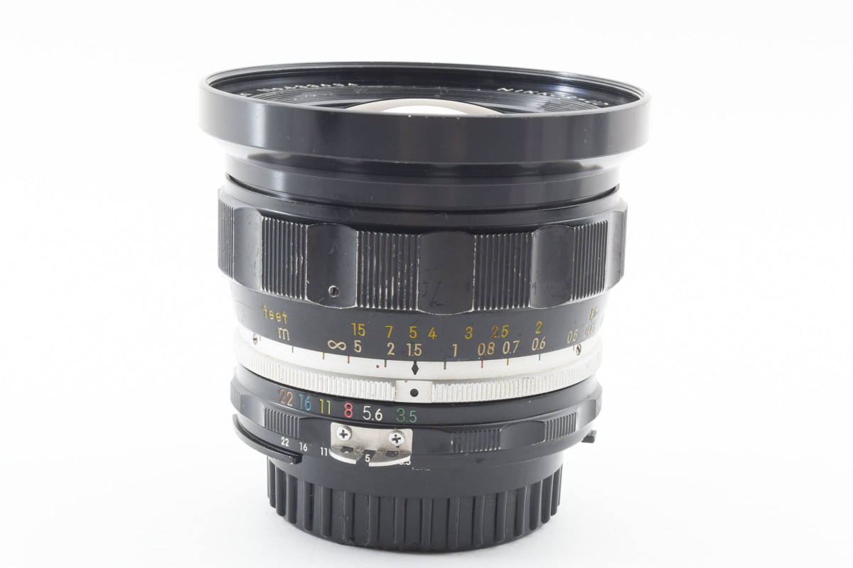 ★実用品★ニコン NIKKOR-UD Auto 20mm F3.5 Ai改 ★　R4400＃980_画像8