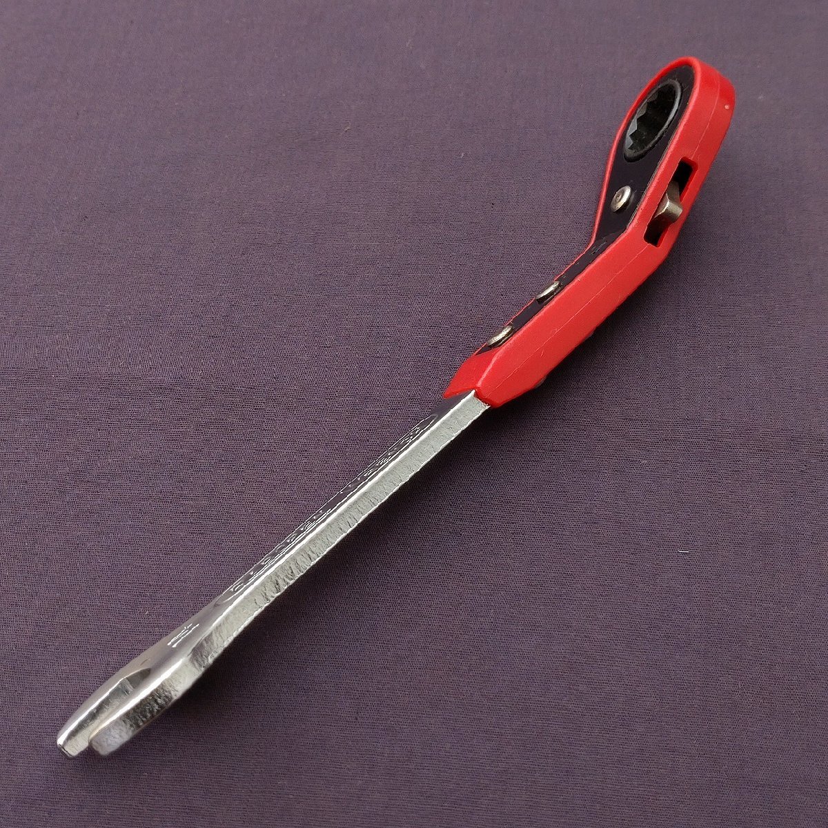 ラボペン コンビネーションレンチ ラチェットレンチ 14 角度付 全長約190㎜ RABOPEN WRENCH 工具 DIY用品 【9310】の画像3