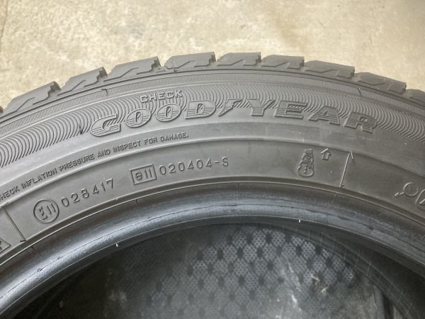 [T22F19B] グットイヤー　アイスナビ　ZEA 冬タイヤ　スタットレス　スタットレスタイヤ　185/60R16 2本セット_画像8