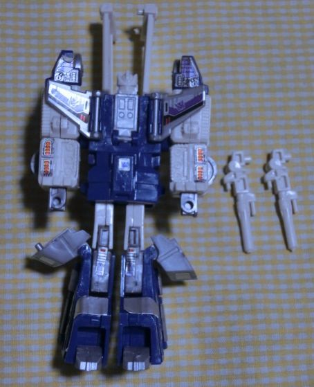 組済 昔カバヤ 食玩 ミニプラ シックスショット 箱無インスト有 旧トランスフォーマーガム ７弾 G1 デストロン TRANSFORMERS 変形 昭和当時_画像2