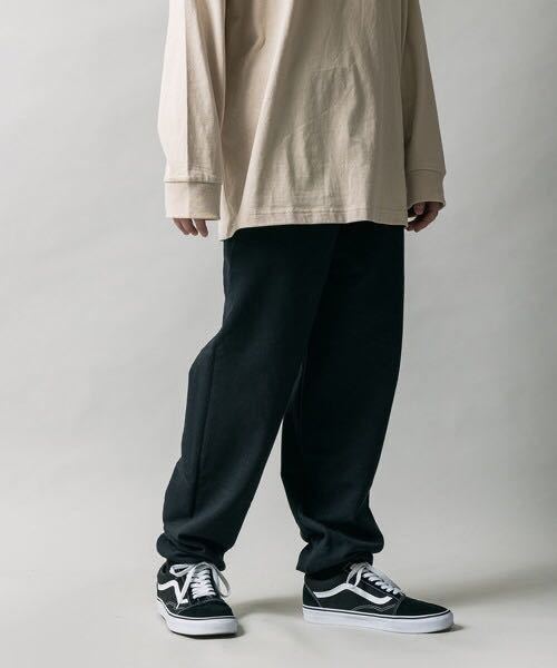 新品未使用 ギルダン 8oz ヘビーブレンド スウェットパンツ 裏起毛 黒 ブラック Lサイズ GILDAN SWEAT PANTS_画像5