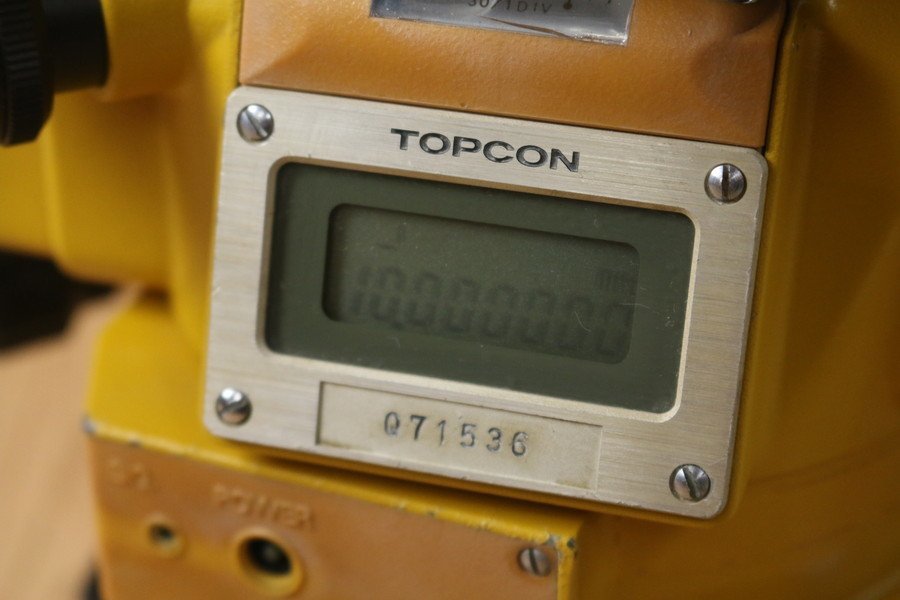 【TOPCON　GTS-310F】トータルステーション　測量機　ジャンク!!　管Z7813_画像5
