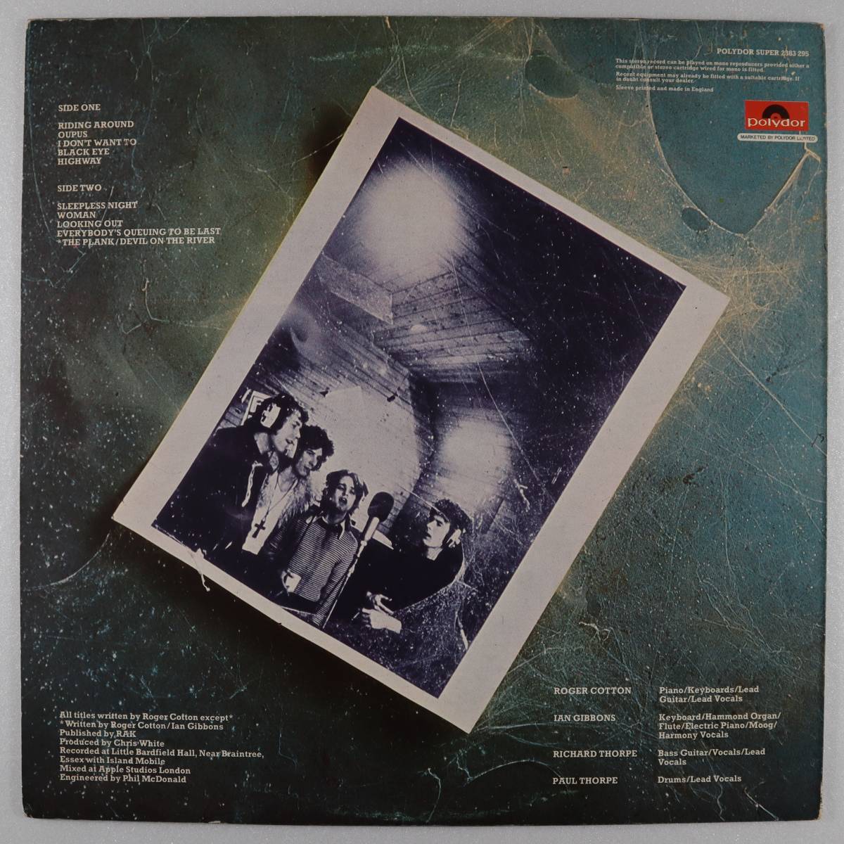 英Orig * LIFE - Life after death * 1974年 UK Polydor 2383 295 オルガン・ロック サイケ・プログレ 良品!!_画像2