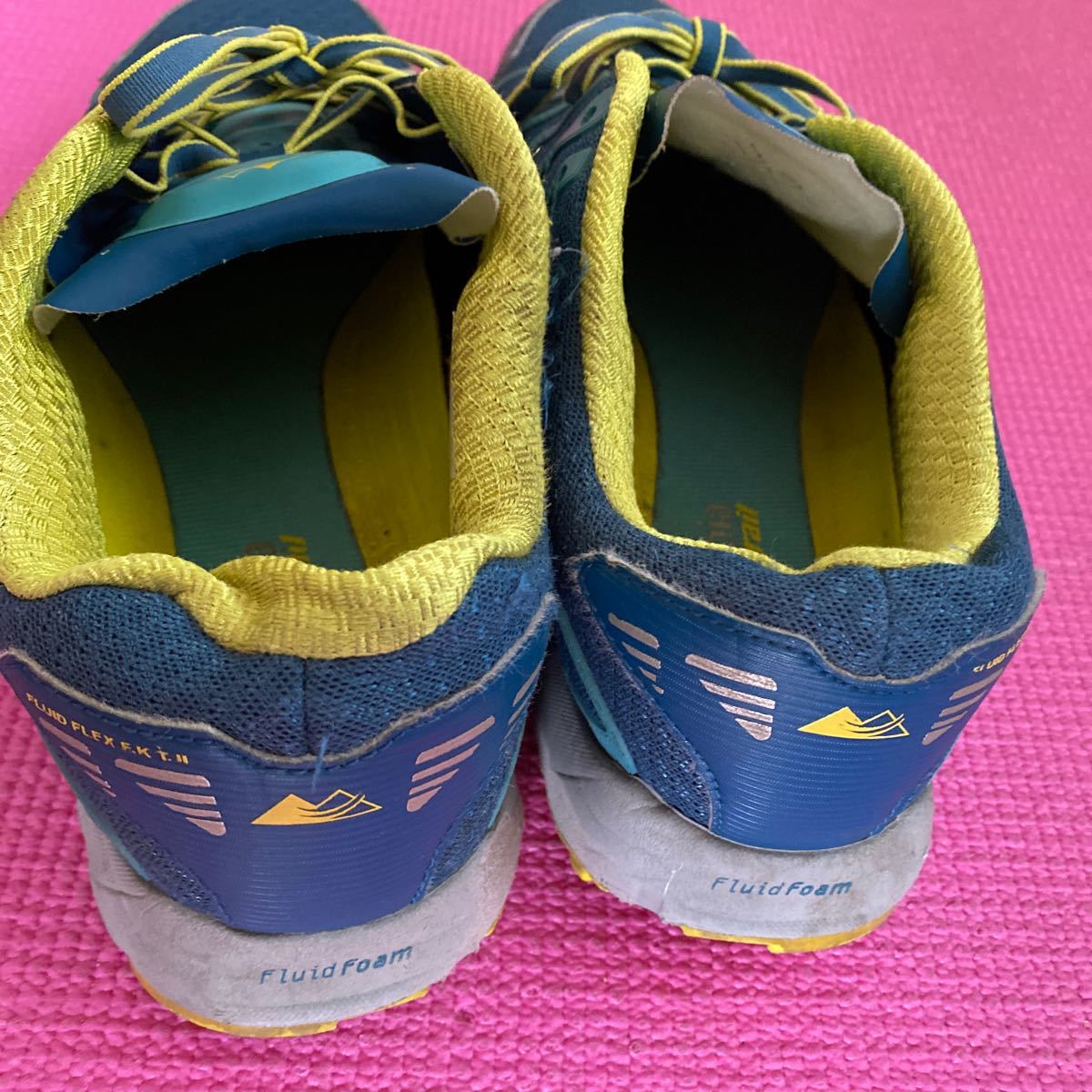 ◆Columbia×montrail トレランシューズ FLUID FLEX F.K.T.2 27.5㎝ USED品◆軽量 ソフトクッション_画像7