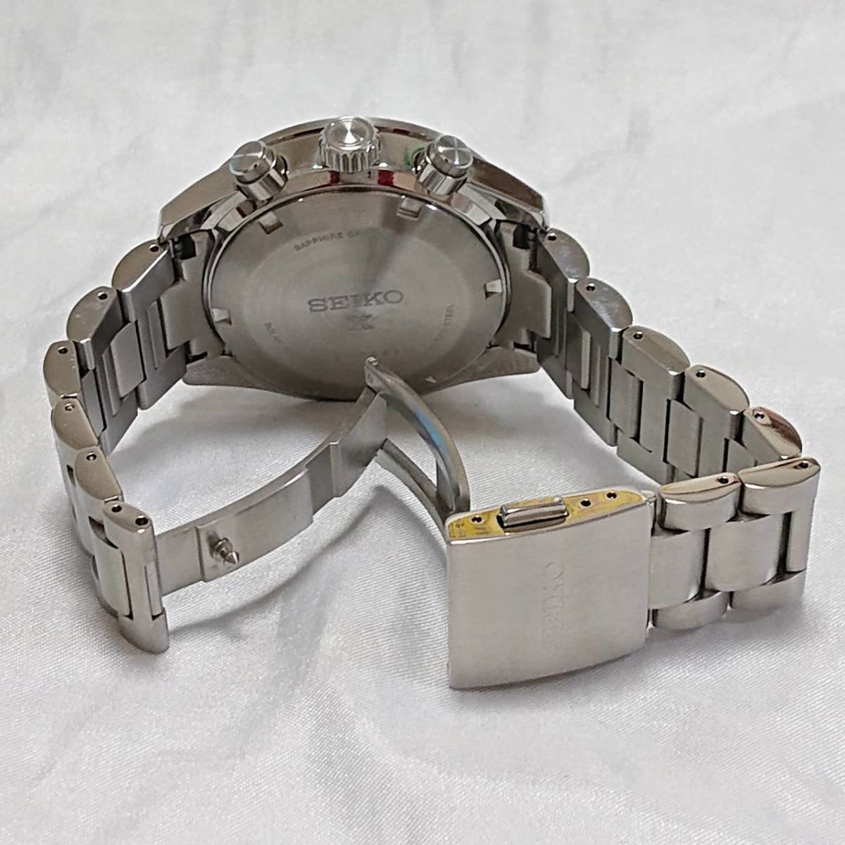 ★【１円スタート！！】セイコー SEIKO プロスペックス スピードタイマー PROSPEX SPEED TIMER SBDL095 V192-0AH0 ソーラー メンズ 腕時計_画像9